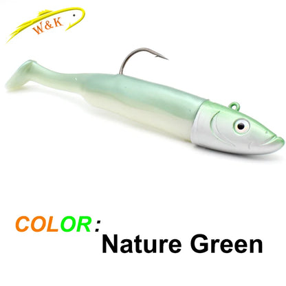 Inshore Paddle Tail Soft Lure and Jig Head Kit