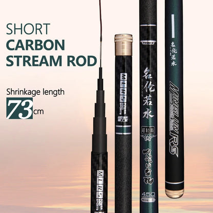 Telescopic Carbon Rod 3.6m-7.2m