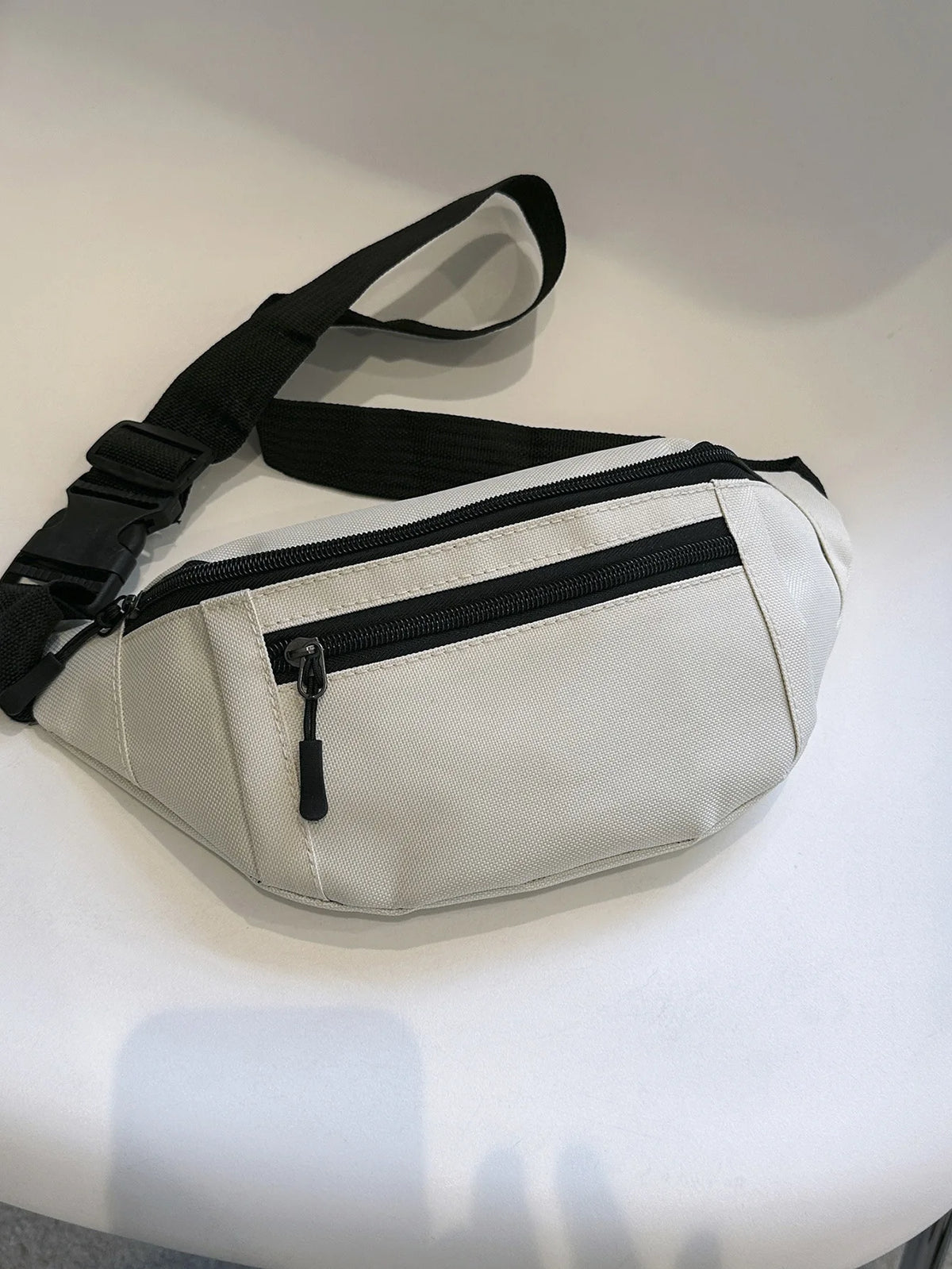 HOMEFISH Fanny Pack Sports Festival Workout Traveling Running Large Crossbody Casual Hands-Free Wallets Waist Pack Phone Bag