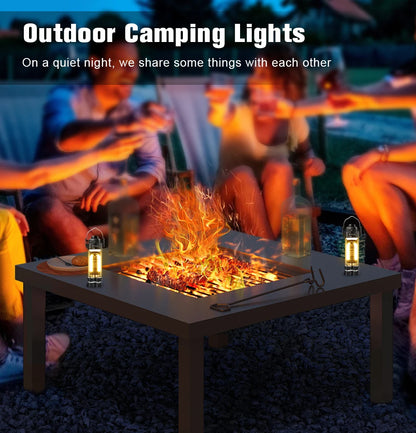 DOTWISE 3000mAH Camping Portable Retro Lantern Camping Lighthouse Tent Light Lantern Decor Waterproof Outdoor Atmosphere lights