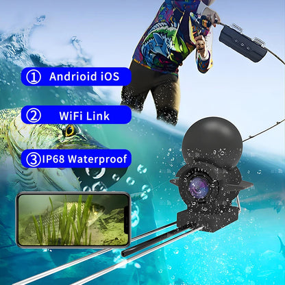 Dodosee WiFi Underwater Fishing Camera (Streams to Your Phone)