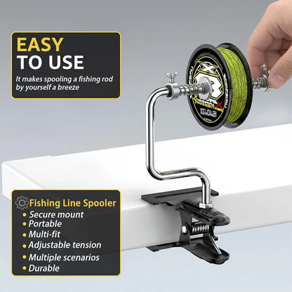 Portable Aluminum Line Spooling Station