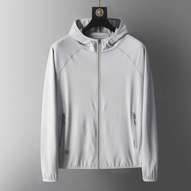 UPF50+ Ice Silk Lightweight Hoodie Jacket