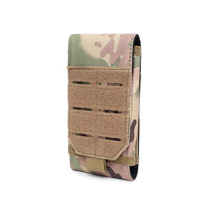 Outdoor Sports Molle Phone Pouch Waist Pack EDC Tool Bag Mobile Phone Holder Hiking Hunting Camping  Accessories Mag Holster Bag