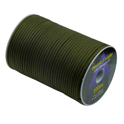 Military 550 Paracord Rope 100M 50M 31M 7 Strand 4mm Parachute Cord Camping Survival Tactical Hiking DIY Bracelet Tent Line