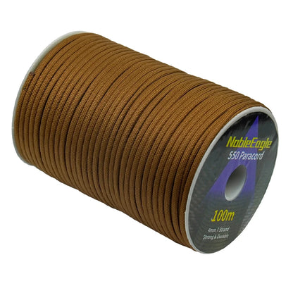 Military 550 Paracord Rope 100M 50M 31M 7 Strand 4mm Parachute Cord Camping Survival Tactical Hiking DIY Bracelet Tent Line
