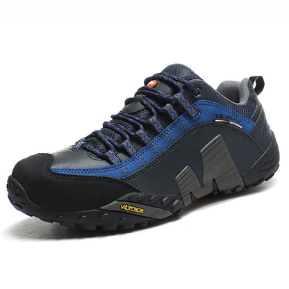 Men’s Waterproof Trekking Shoes – Outdoor Hiking Boots, Leather Hunting & Tactical Footwear