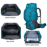 60L Mountaineering Backpack – Waterproof Hiking Camping Rucksack for Trekking, Travel & Climbing