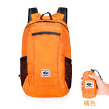 Portable Foldable Backpack Folding Mountaineering Bag Ultralight Outdoor Climbing Cycling Travel Knapsack Hiking Daypack 18L