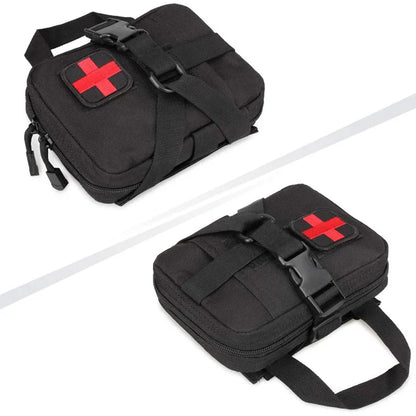 First Aid Bag Upgrade Tactical EMT Pouch Rip Away Molle Medical Kit IFAK Tear-Away Travel Outdoor Hiking Emergency Survival Kit