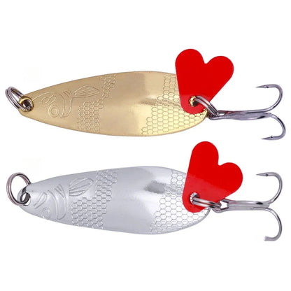 Metal Spoon and Crankbait Lure Kit (16 Pieces) with Box