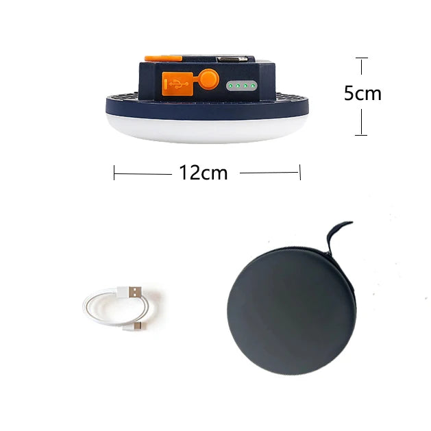 Remove Control Camping Lantern Outdoor Camping Light Rechargeable Flashlight Strong Light Portable Lanterns Power Bank Tent Lamp