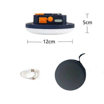 Remove Control Camping Lantern Outdoor Camping Light Rechargeable Flashlight Strong Light Portable Lanterns Power Bank Tent Lamp