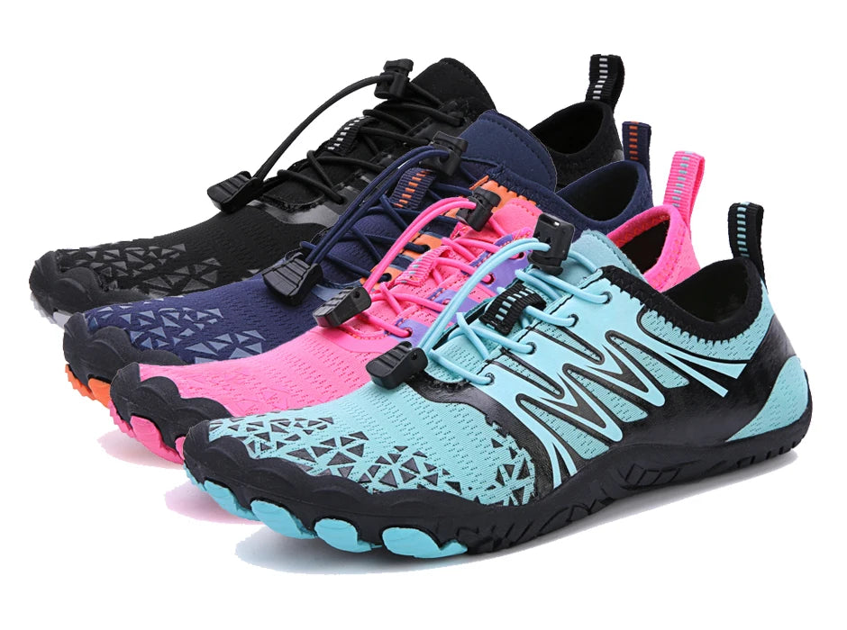 EOCENE Men Women Barefoot Outdoor Sports Aqua Shoes Quick-dry Beach Swimming Fitness Wading Hiking Cycling Water Sneakers Shoes