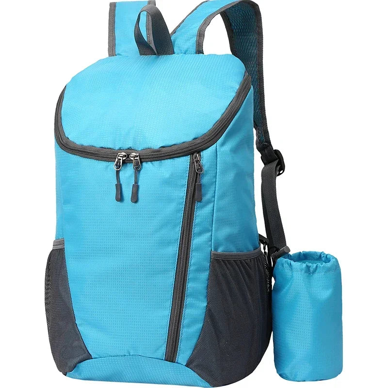 20L Day Pack Portable Foldable Backpack Folding Mountaineering Bag Ultralight Outdoor Cycling Rucksack Travel Hiking Knapsack