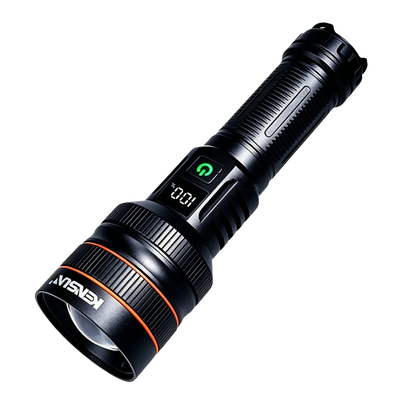 Bright Spotlight Long Range LED Flashlight Type-C Charging Strong Light Lamp Tactical Torch Waterproof Zoom Outdoor Lantern