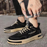 Men’s Outdoor Sneakers 2025 – Non-Slip Hiking Shoes & Comfortable Casual Work Ankle Boots (Luxury Platform Design)