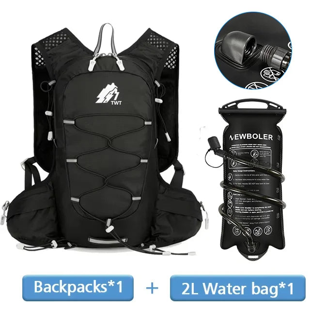 20L Outdoor Lightweight Backpack Trail Running Backpack Cycling Bag Mountaineering Backpack Hiking Backpack Hydration Backpack