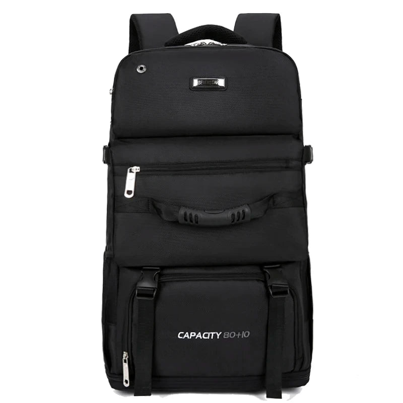 60L 80L Climbing Backpack Hiking Camping Rucksack Outdoor Travel Trekking Mountaineering Bag Large Sport Luggage Storage Bags