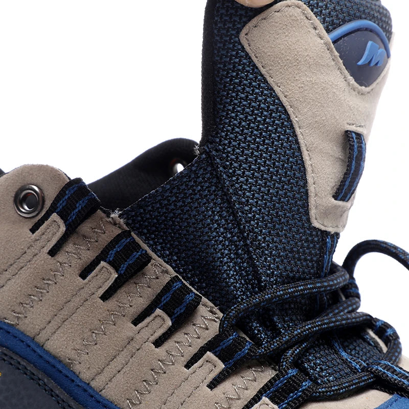 Men’s Waterproof Trekking Shoes – Outdoor Hiking Boots, Leather Hunting & Tactical Footwear