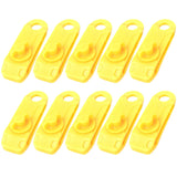 10/1PCS Tent Clip Tarpaulin Clamp Outdoor Camping Tarpaulin Holder Clip Wind Rope Clamps Awning Beach Hiking Camping Accessories