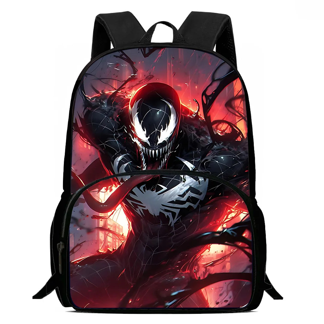 Kids Movie Venoms Backpacks Boys and Girls Student Birthday Gift Child School Bags Large Capacity Camping Durable Rucksack