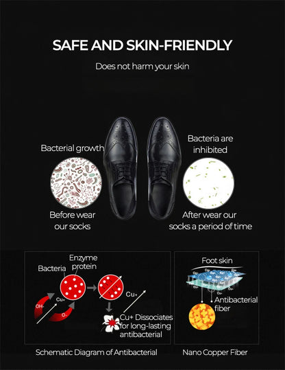Nano Copper Fiber Deodorant Antibacterial Men Socks Running Climbing Summer 2025 MTB Cycling Bicycle Basketball Sports Sock