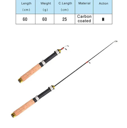 FTK 60cm Mini Telescopic Ice Rod