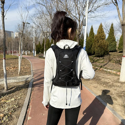 8L Running Hydration Vest Backpack Men Women Outdoor Sport Bags Trail Marathon Jogging Hiking Backpack Option Water Bag Flask