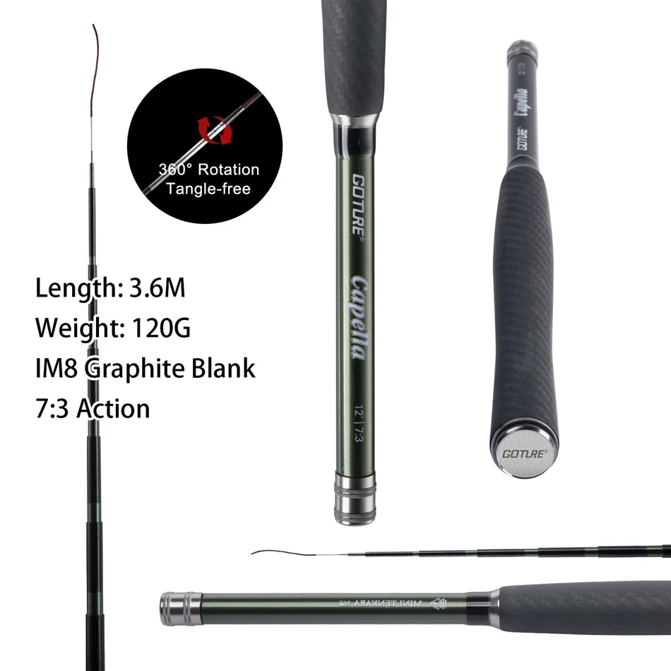 Goture 12ft Classical Tenkara Rod Combo