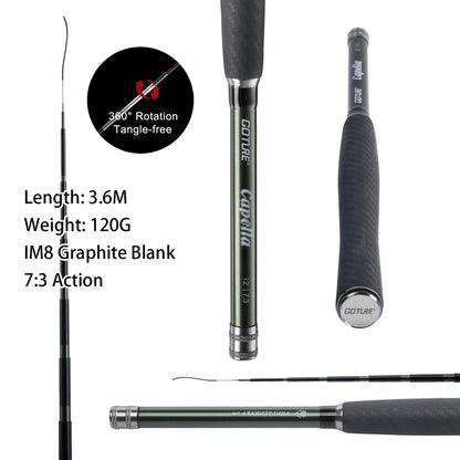 Goture 12ft Classical Tenkara Rod Combo
