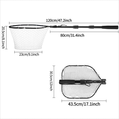 Telescopic Floating Landing Net (55-190cm)