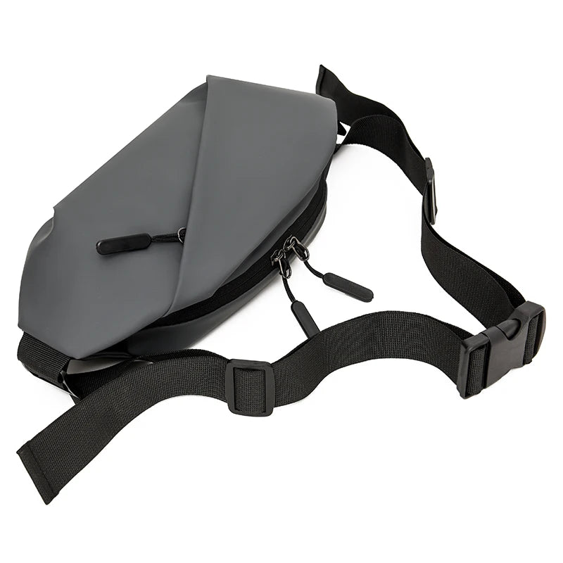 Men Minimalist Outdoor Sports Running Jogging Waist Bag Man Waterproof Fanny Pack Stylish Cross Body Belt Bag Waist Bag for Men