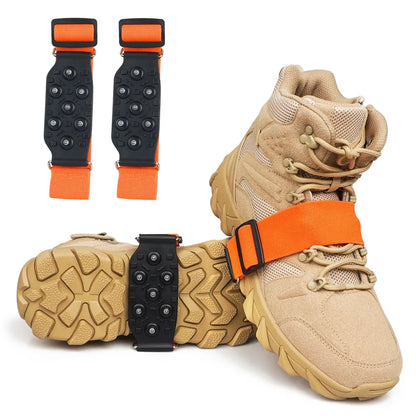 7 Tungsten Steel Studs ice cleats for shoes and boots Crampon for shoes ice and snow cleats Non Slip hiking boots snow shoes