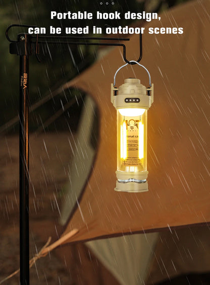 DOTWISE 3000mAH Camping Portable Retro Lantern Camping Lighthouse Tent Light Lantern Decor Waterproof Outdoor Atmosphere lights
