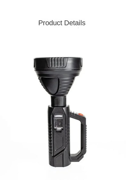 New High Power LED Flashlight Waterproof Fishing Lantern Torch USB Rechargeable Powerful Spotlight Searchlight Camping Lamp