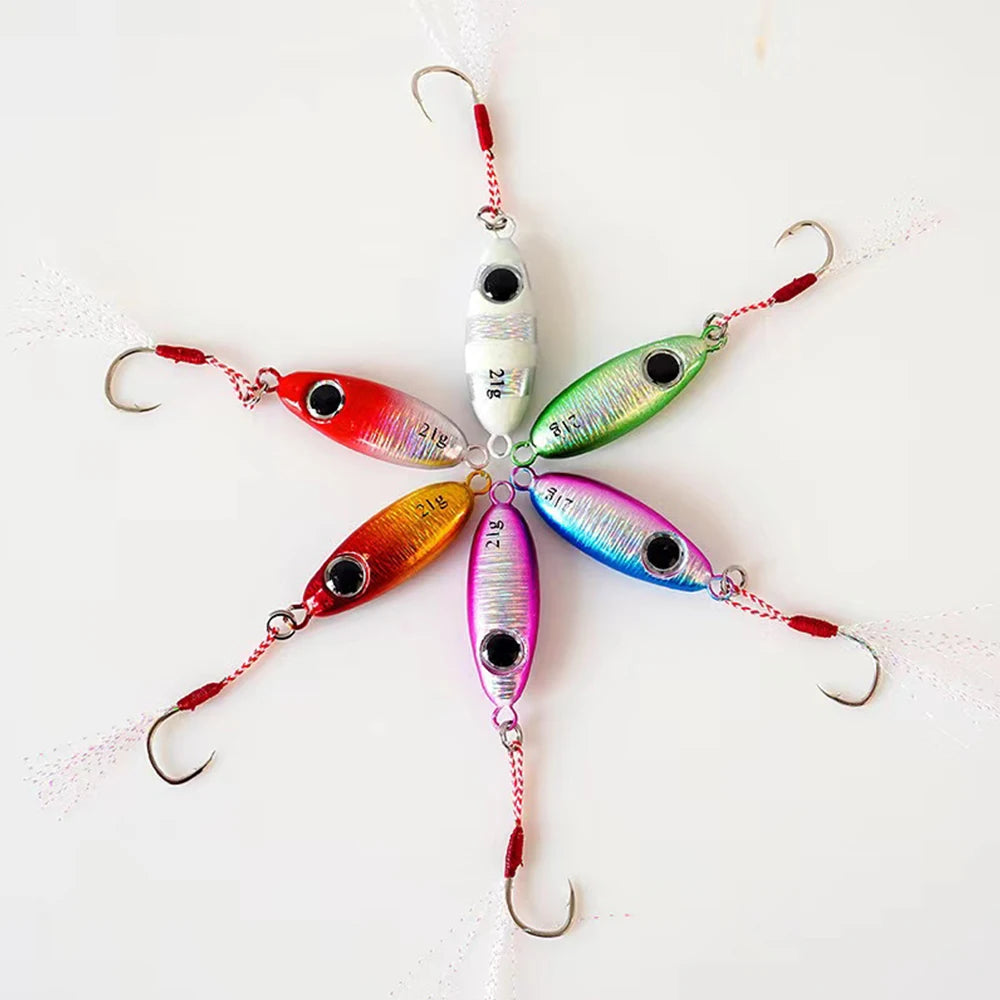 Micro Metal Jigs Set (6 Pack)