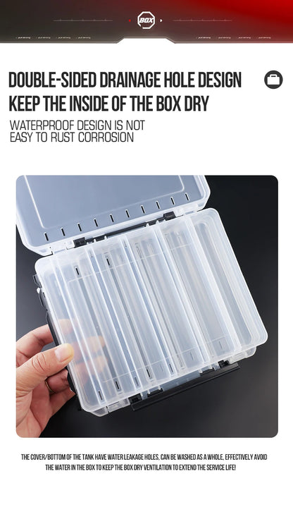 TAIYU Double-Sided Tackle Box (10/14/18 Compartments)