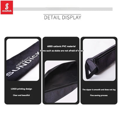 SUNDICK Outdoor Camping Accessories Storage Bag, Miscellaneous Bag, Pencil Case, Pegs Storage Bag, Zipper Round Bag