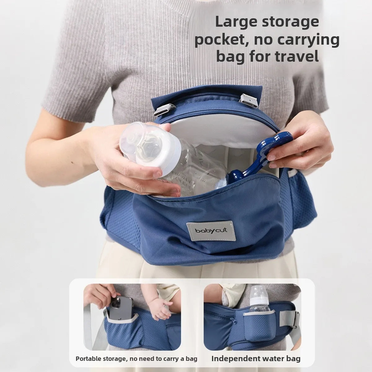 Baby Carrier Wrap Newborn Baby Bag Toddler Backpack Bebe Waist Stool Bebes Sling Infant Backpacks Kids Hip Seat Carriers Bags