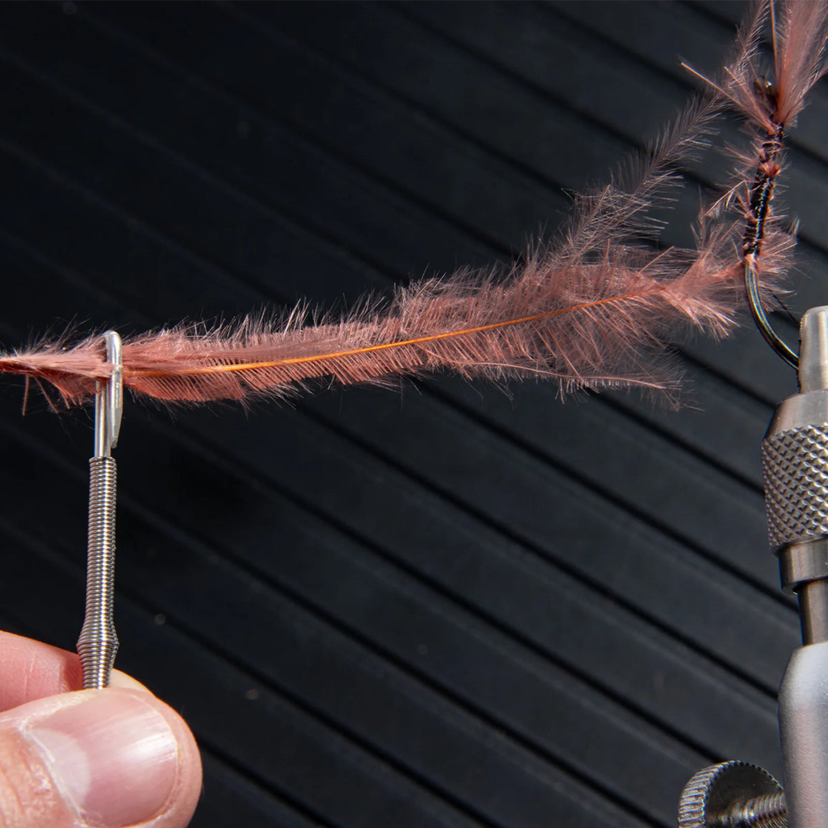 Dr.Fish Stainless Hackle Pliers