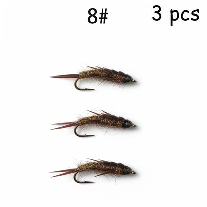 Brass Beadhead Stonefly Nymphs (3 Pack)
