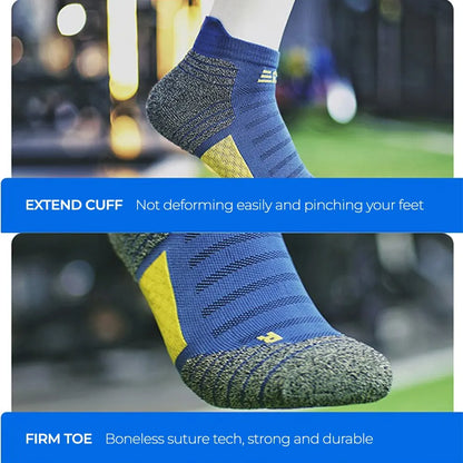 Nano Copper Fiber Deodorant Antibacterial Men Socks Running Climbing Summer 2025 MTB Cycling Bicycle Basketball Sports Sock