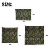 Camouflage Outdoor Portable Lightweight Rainproof Mat RainTent Tarp Shelter