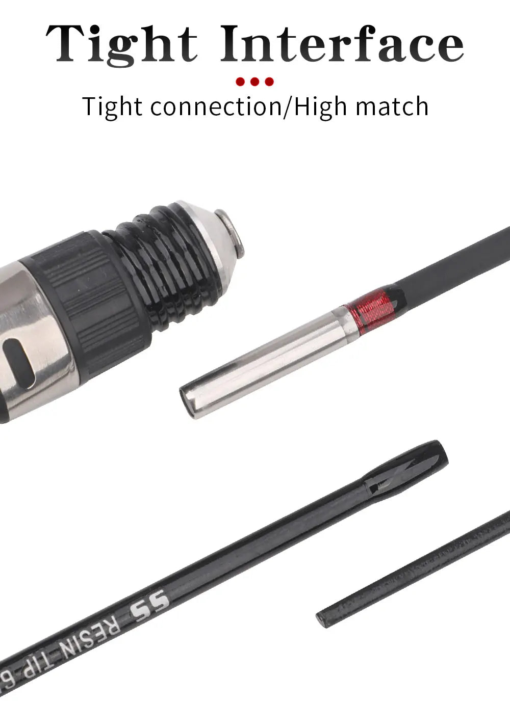 Mini Telescopic Ice Fishing Rod with 3 Tips