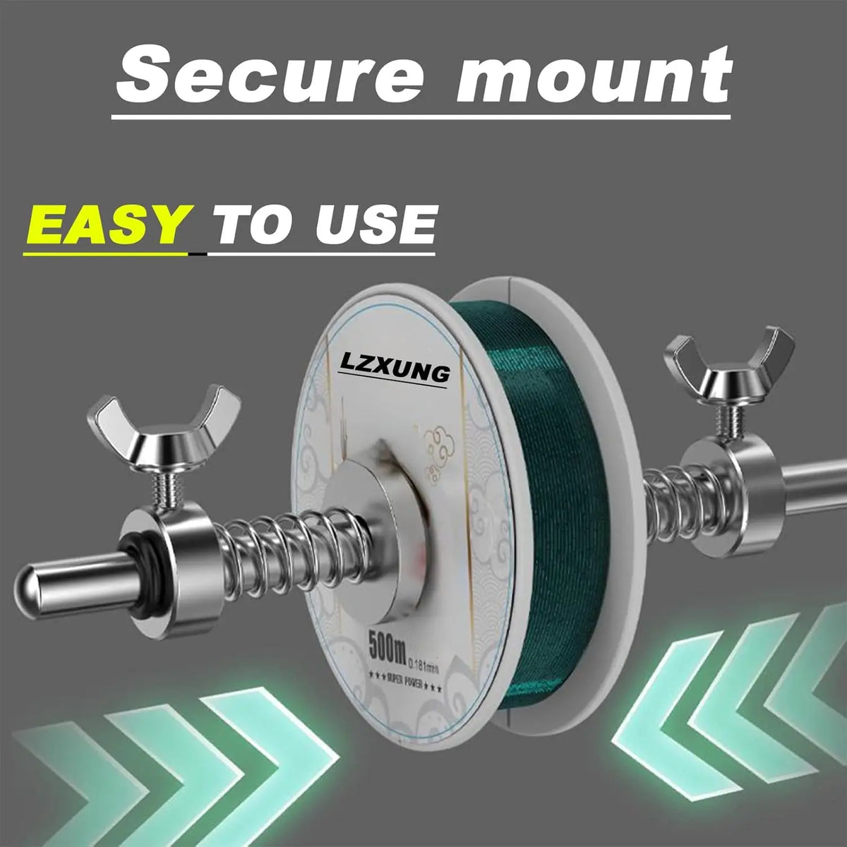 Portable Aluminum Line Spooling Station