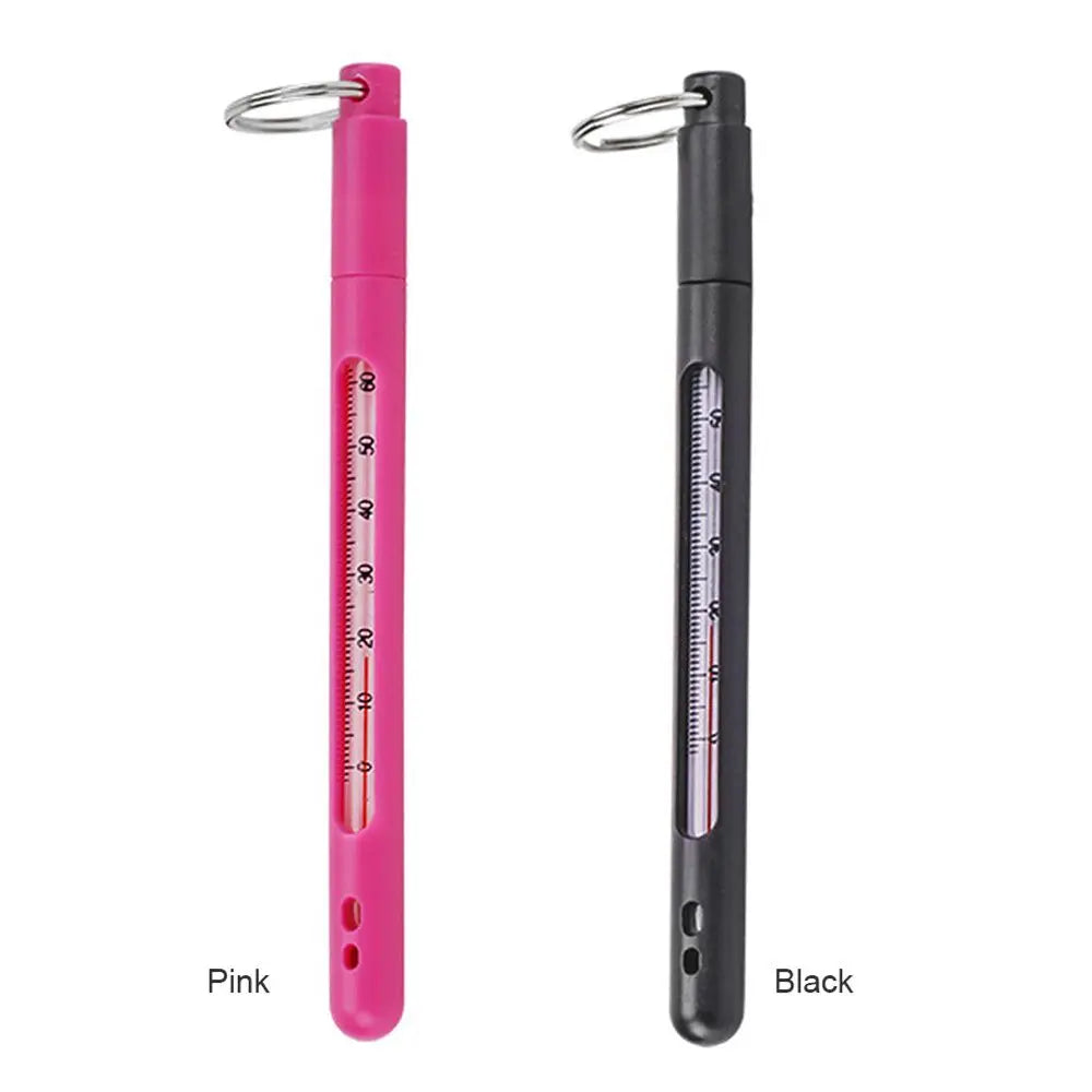 Fly Fishing Stream Water Thermometer with Carabiner