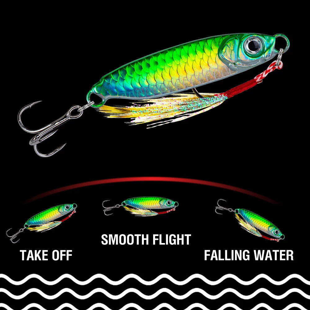 akakuma Metal Jig Lure Kit (8 Pack)
