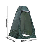 Privacy Shower Tent Portable Camp Toilet Changing Shelter Multipurpose Foldable Rain Shelter Single Changing Room Tent For