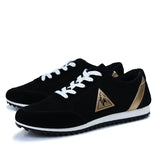 Men’s Lightweight Suede Sneakers – Casual Sports Running Shoes for Comfort & Style
